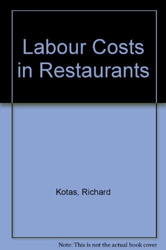 Cover for Labour costs in restaurants