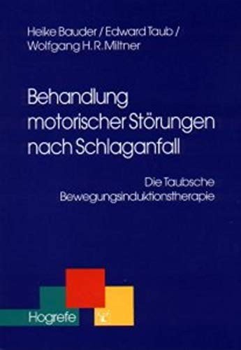 Cover for Behandlung motorischer Störungen nach Schlaganfall