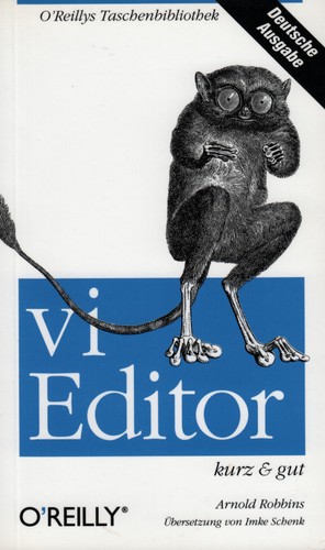 Cover for vi Editor
