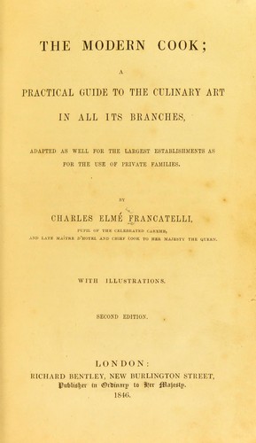 Cover for The modern cook