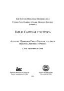 Cover for Emilio Castelar y su época