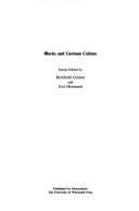 Cover for Blacks and German Culture