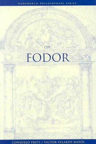 Cover for On Fodor (Wadsworth Philosophers Series)