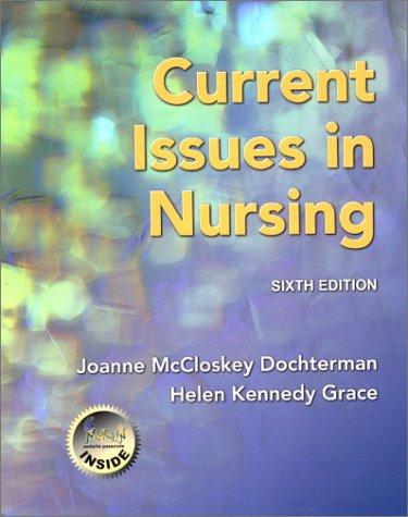 Cover for Current Issues in Nursing