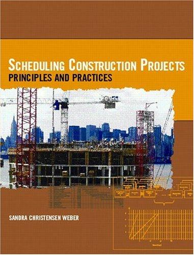 Cover for Scheduling Construction Projects
