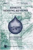 Cover for First WetNet Precipitation Intercomparison Project (PIP-1): A special issue of the journal Remote Sensing Reviews (Remote Sensing Reviews,)