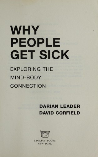 Cover for Why people get sick