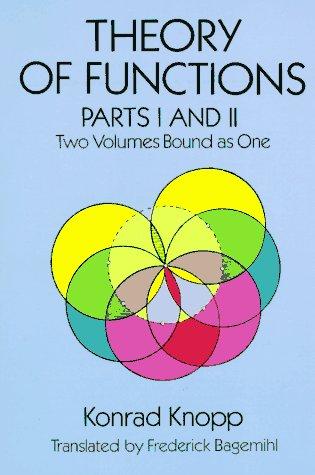 Cover for Theory of functions