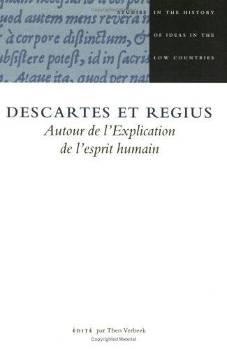 Cover for Descartes Et Regius