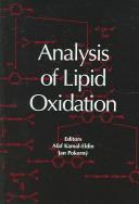 Cover for Analysis of Lipid Oxidation