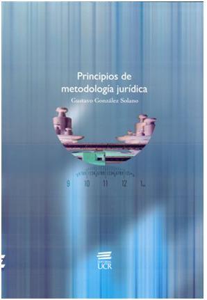 Cover for Principios de metodología jurídica
