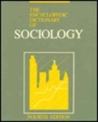 Cover for The Encyclopedic dictionary of sociology