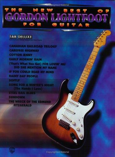 Cover for The New Best of Gordon Lightfoot for Guitar (Easy Tab Deluxe)