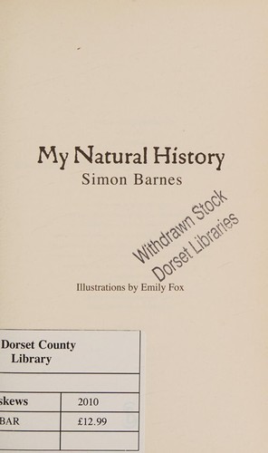 Cover for My Natural History