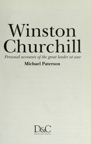 Cover for WINSTON CHURCHILL: HIS MILITARY LIFE, 1895-1945.