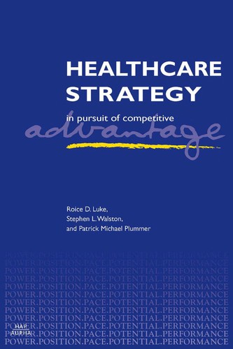 Cover for Healthcare strategy