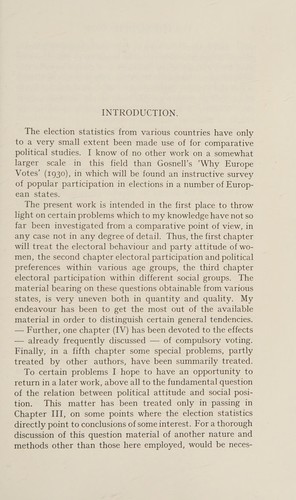 Cover for Political behavior