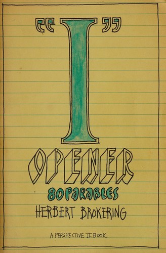 Cover for "I" opener