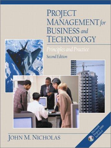 Cover for Project Management for Business and Technology