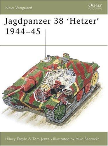 Cover for Jagdpanzer 38t Hetzer, 1944-45 (New Vanguard Series, 36)