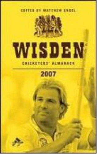 Cover for Wisden Cricketers' Almanack 2007 (Wisden Cricketers' Almanack)