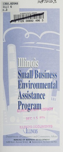 Cover for Illinois Small Business Environmental Assistance Program