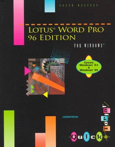 Cover for Lotus Word Pro 96 Edition