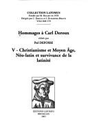 Cover for Hommages à Carl Deroux
