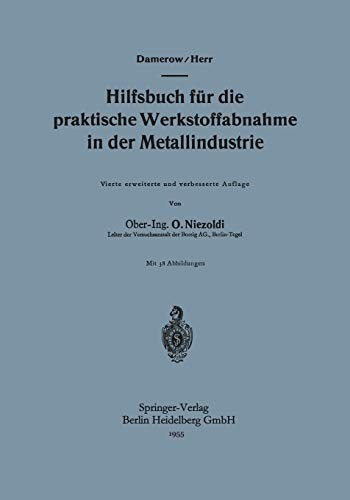 Cover for Hilfsbuch für die praktische Werkstoffabnahme in der Metallindustrie