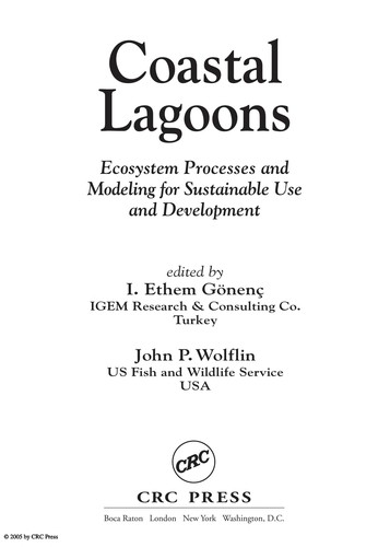 Cover for Coastal lagoons