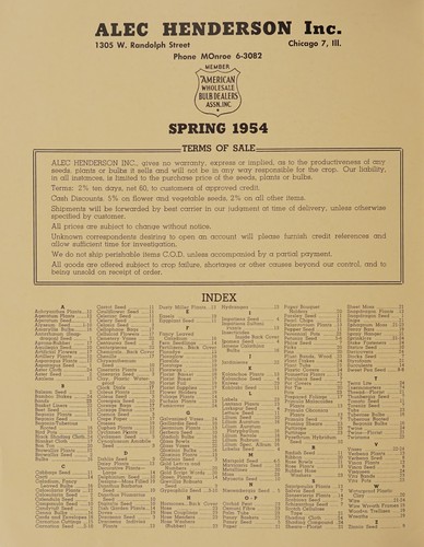 Cover for Spring 1954