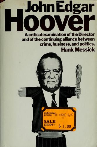 Cover for John Edgar Hoover