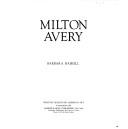 Cover for Milton Avery