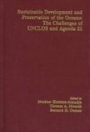 Cover for Sustainable development and preservation of the oceans