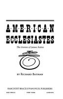 Cover for American Ecclesiastes