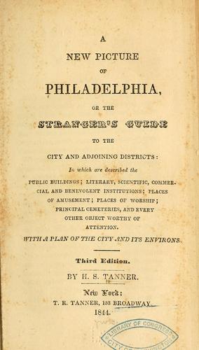 Cover for A new picture pf Philadelphia