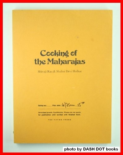 Cover for Cooking of the maharajas