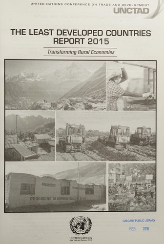 Cover for Least Developed Countries Report 2015