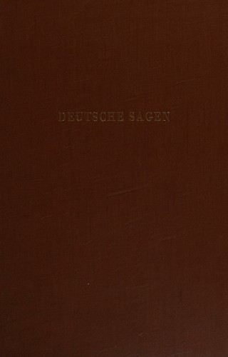 Cover for Deutsche Sagen. II. Mittel- und Oberdeutschland.