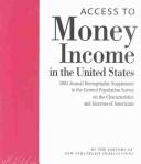 Cover for Access to money income in the United States
