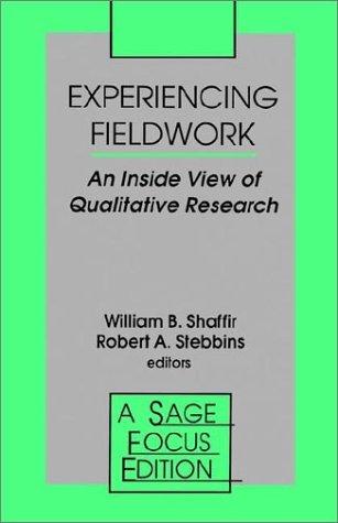 Cover for Experiencing Fieldwork