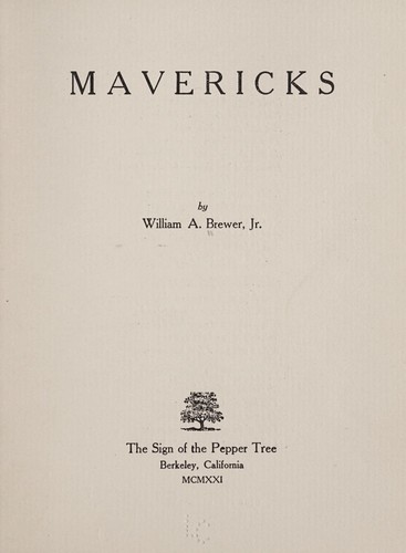 Cover for Mavericks