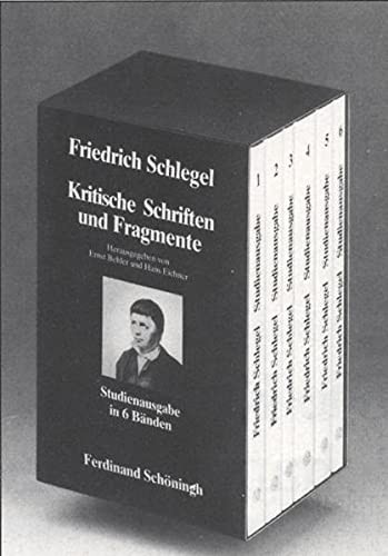 Cover for Kritische Schriften und Fragmente.