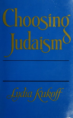 Cover for Choosing Judaism