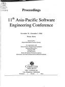 Cover for 11th Asia-Pacific Software Engineering Conference: Proceedings