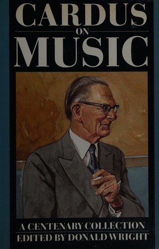 Cover for Cardus on music