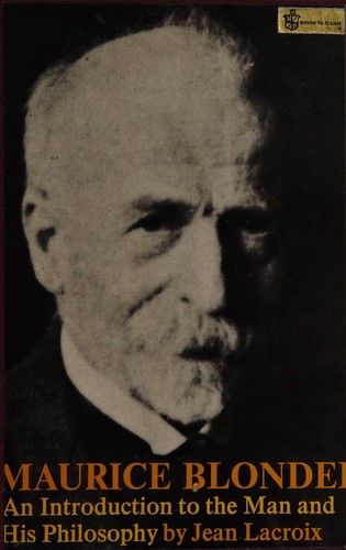 Cover for Maurice Blondel