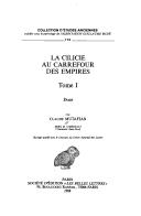 Cover for La Cilicie au carrefour des empires