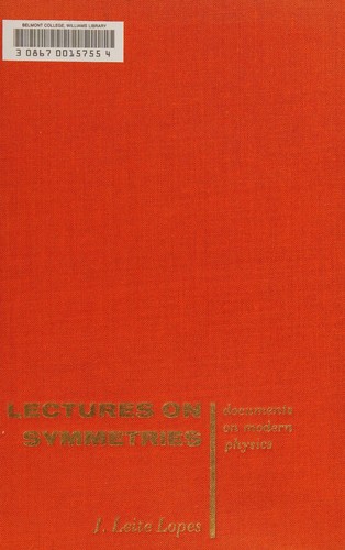 Cover for Lectures on symmetries