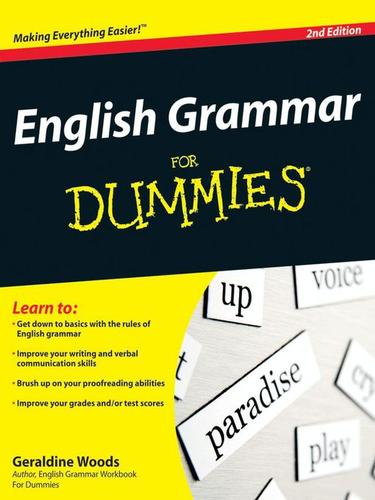 Cover for English Grammar For Dummies